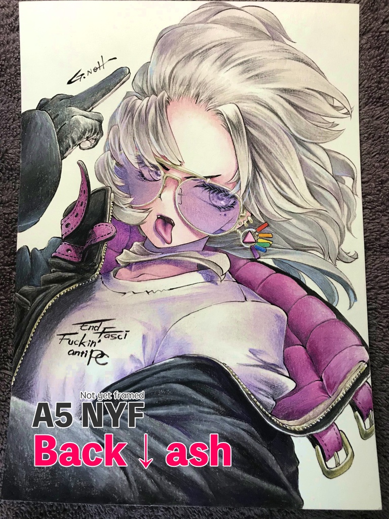 【Not yet framed】A5原画③【未額装作品】