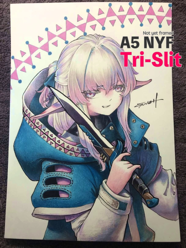 【Not yet framed】A5原画③【未額装作品】
