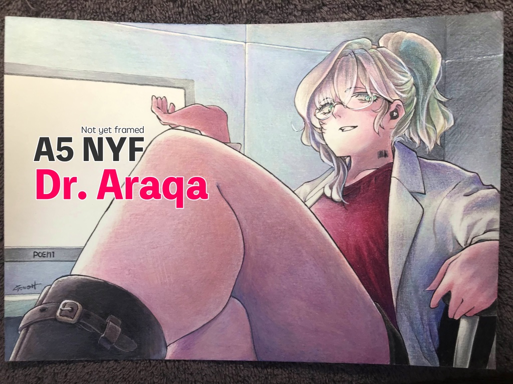 【Not yet framed】A5原画③【未額装作品】