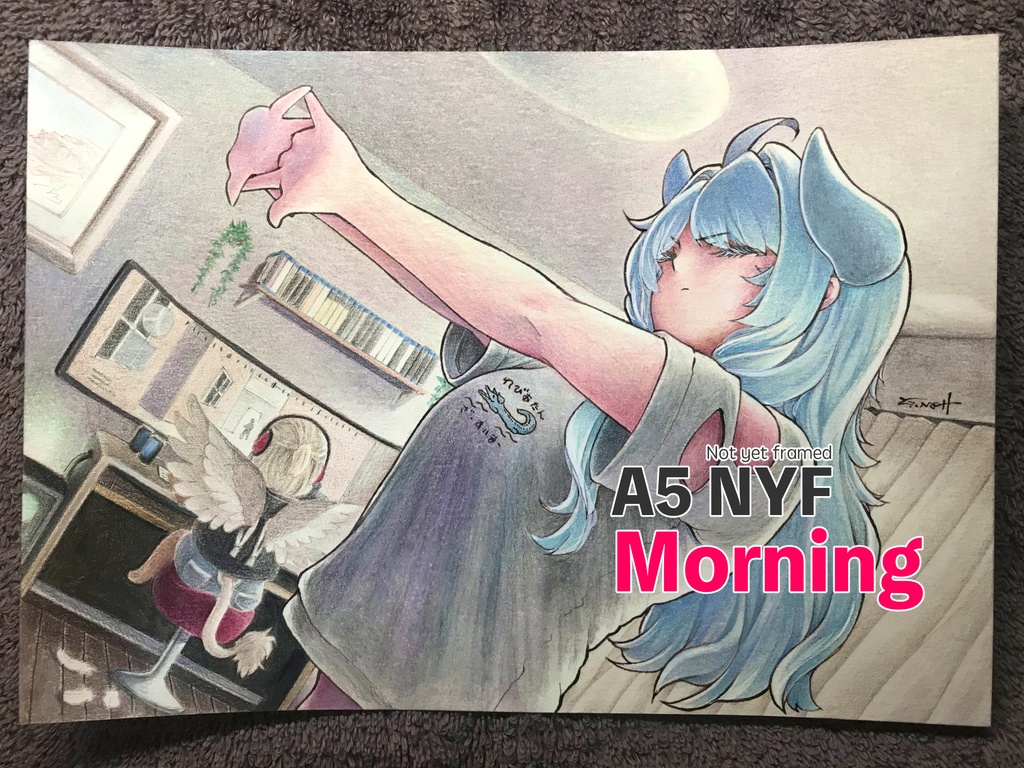 【Not yet framed】A5原画③【未額装作品】