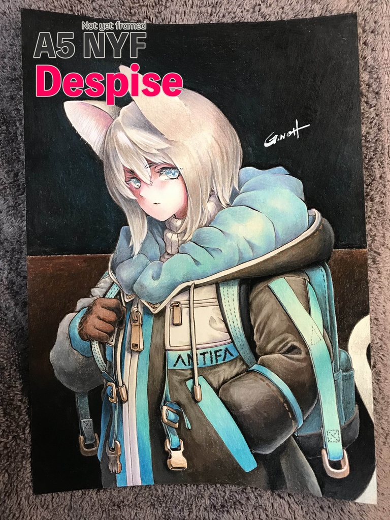 【Not yet framed】A5原画③【未額装作品】