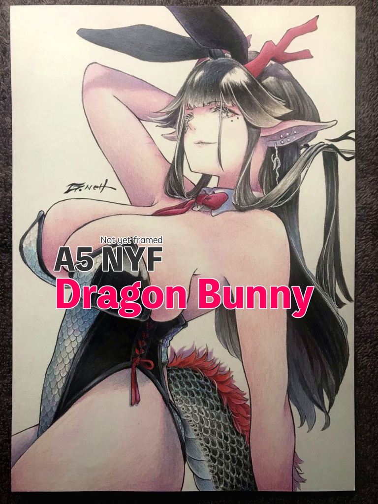 【Not yet framed】A5原画③【未額装作品】