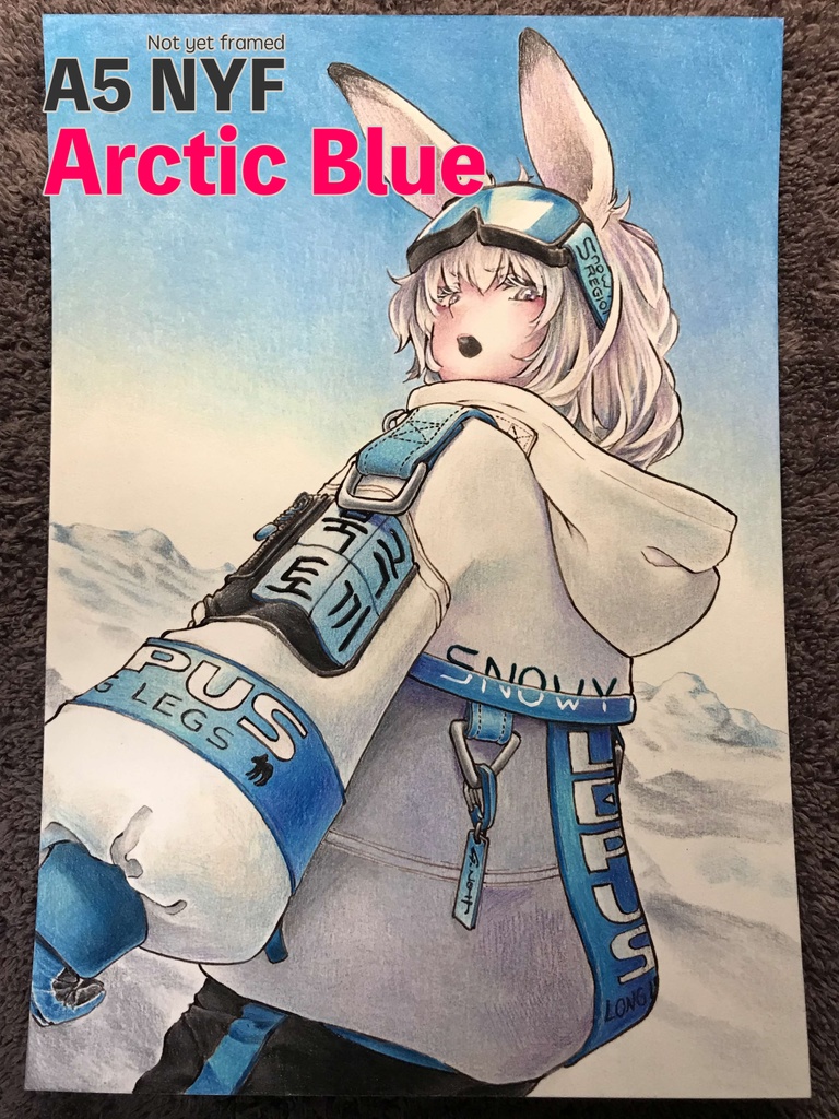 【Not yet framed】A5原画③【未額装作品】