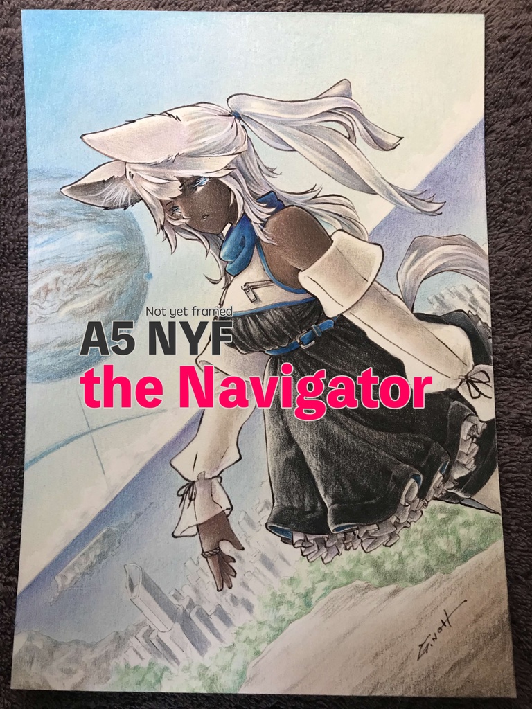 【Not yet framed】A5原画③【未額装作品】