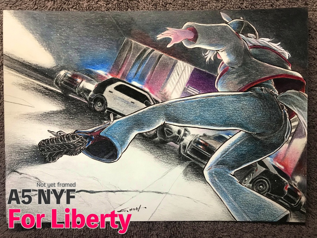 【Not yet framed】A5原画③【未額装作品】