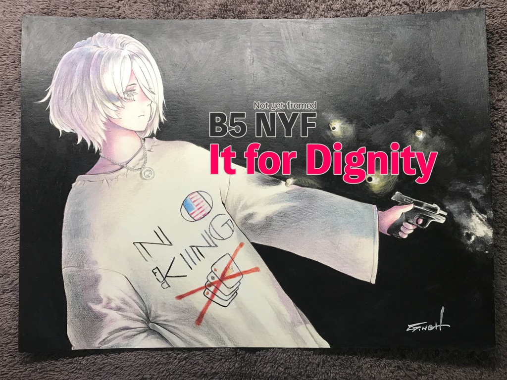 【Not yet framed】B5原画【未額装作品】