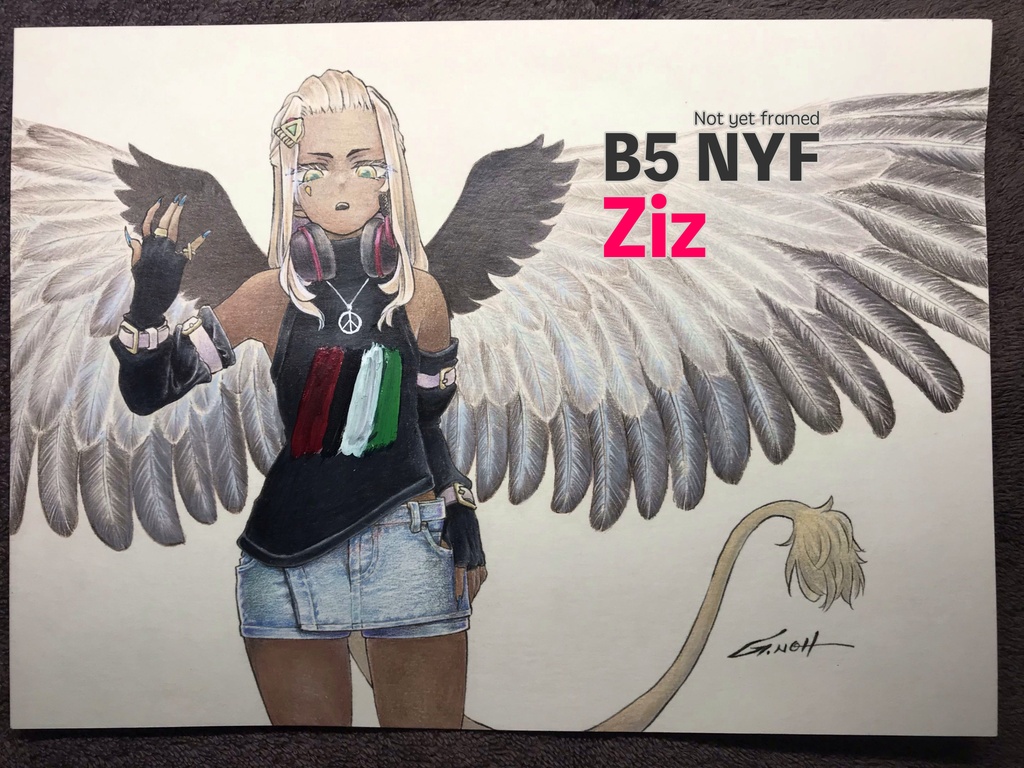 【Not yet framed】B5原画【未額装作品】