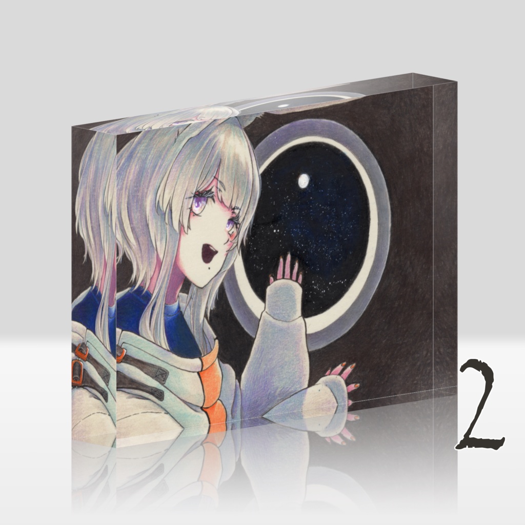 Moon Rabbits アクリルブロック