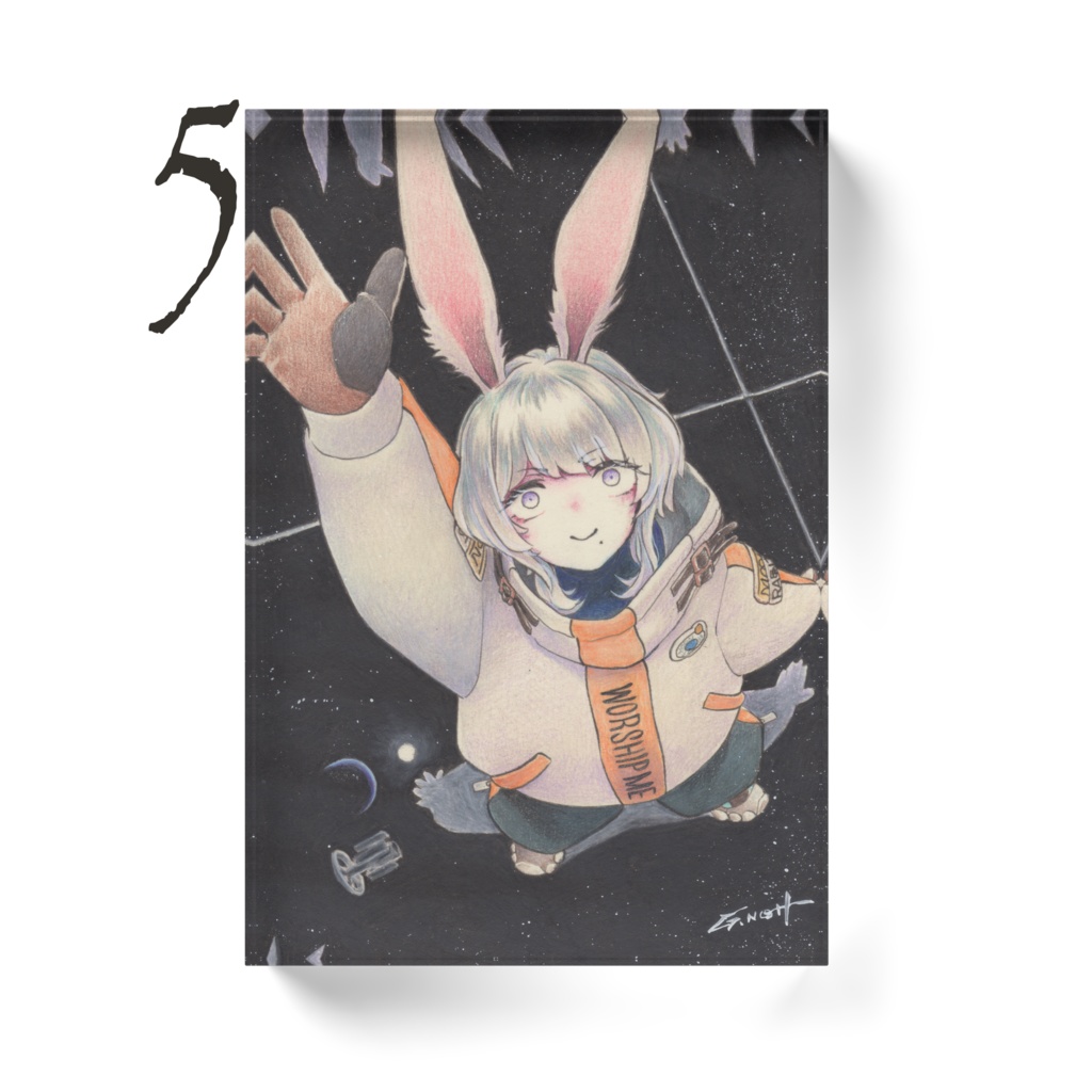 Moon Rabbits アクリルブロック