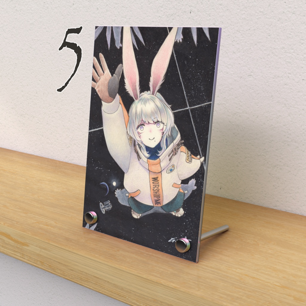 Moon Rabbits アクリルフォトパネル