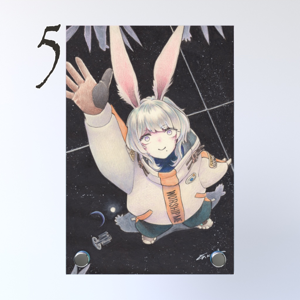 Moon Rabbits アクリルフォトパネル