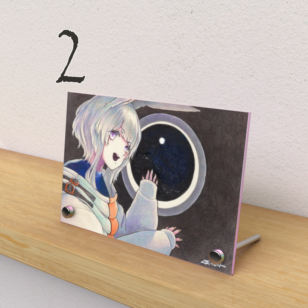 Moon Rabbits アクリルフォトパネル