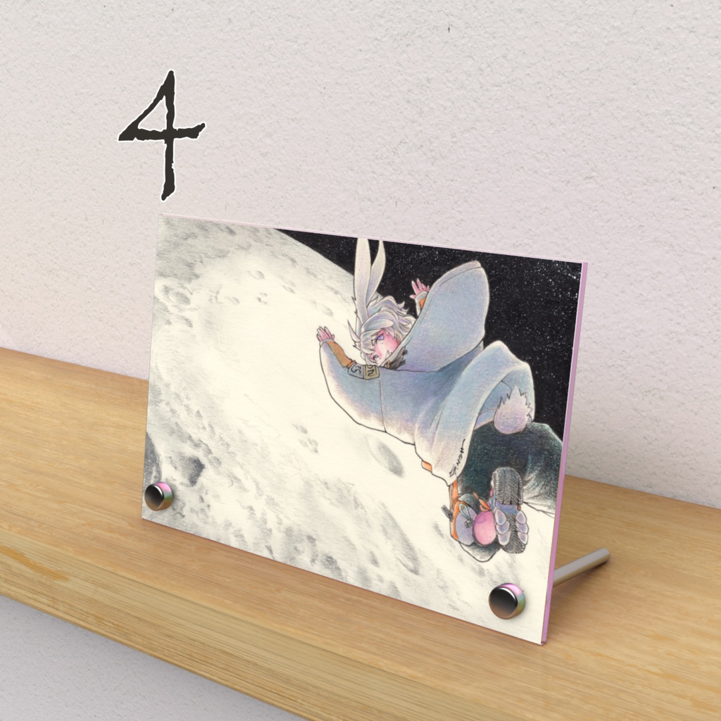 Moon Rabbits アクリルフォトパネル