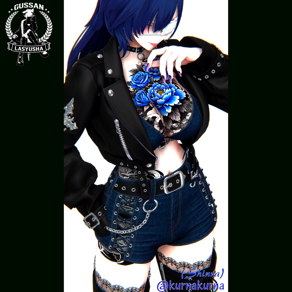 『SOUKA』-蒼華- タトゥーデザインデカール