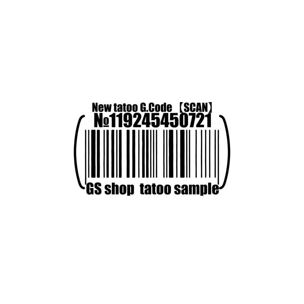 G.Code『scan』タトゥーデカール GSshop