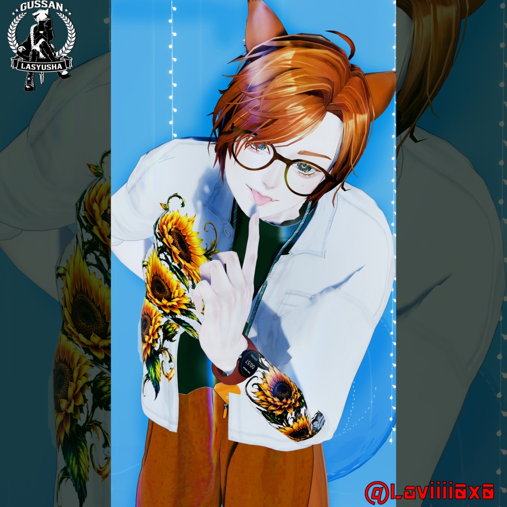 『San Flower』タトゥーデカール GSshop