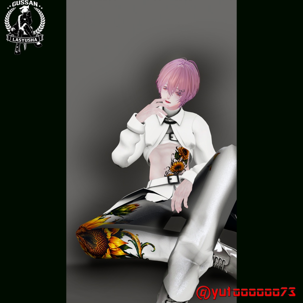 『San Flower』タトゥーデカール GSshop