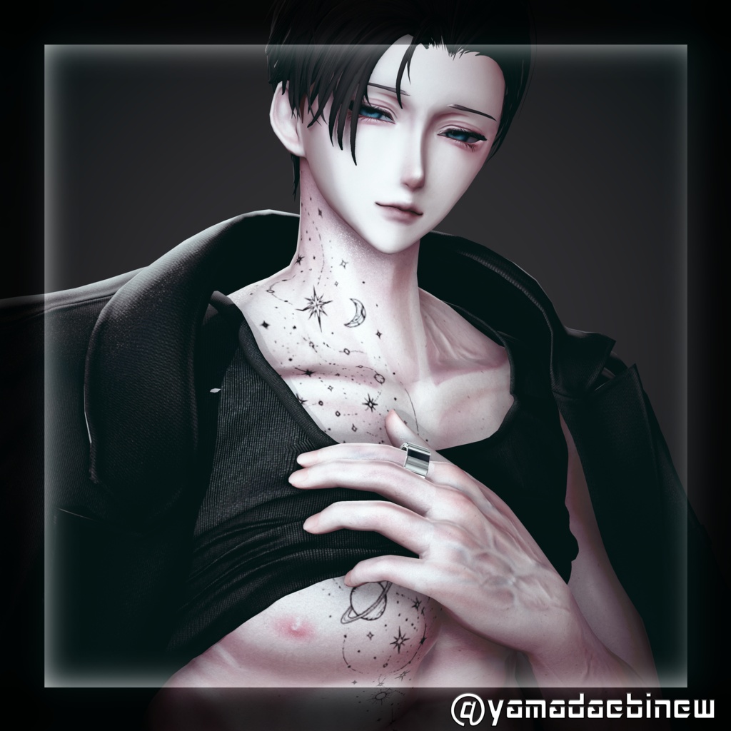 10/2-10/4セール期間『Caelum(カエルム)』タトゥーデカール GSshop