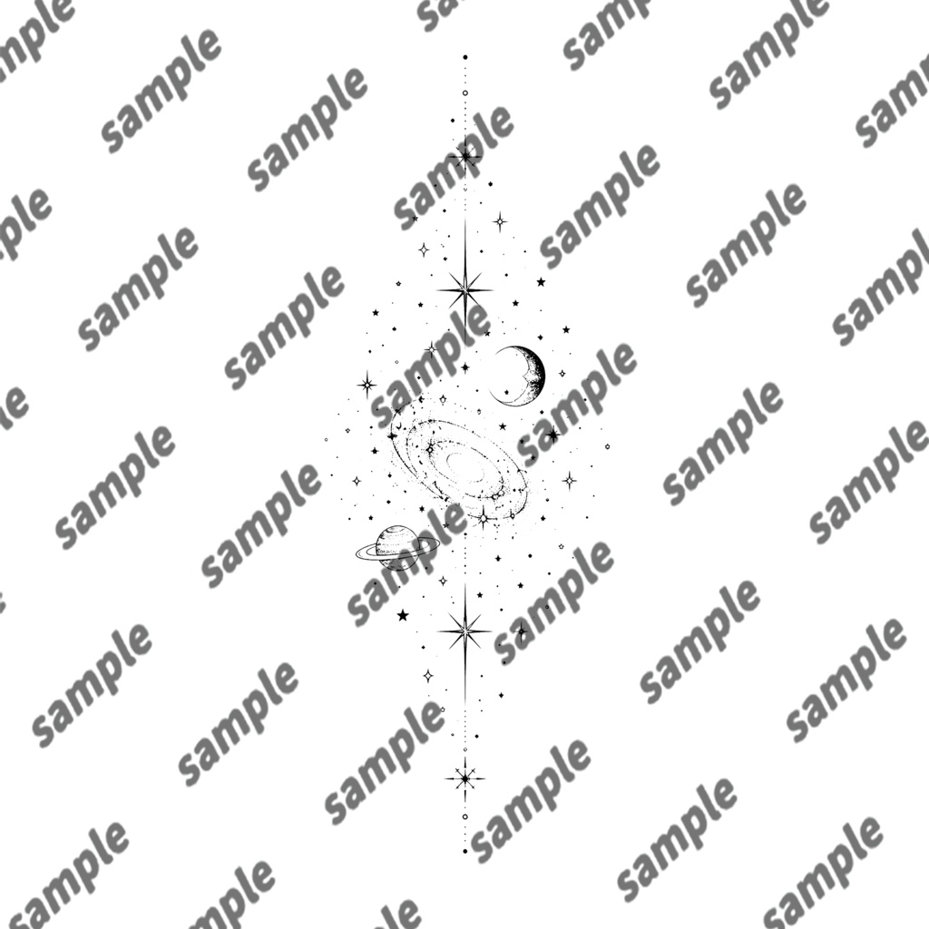 10/2-10/4セール期間『Caelum(カエルム)』タトゥーデカール GSshop