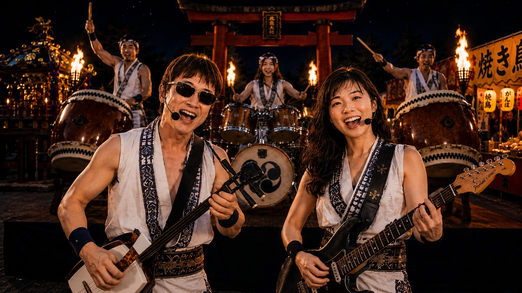 筋トレ夏祭り・御輿無双