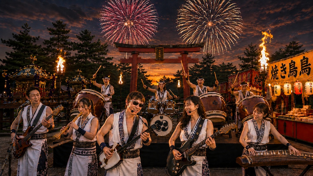 筋トレ夏祭り・御輿無双