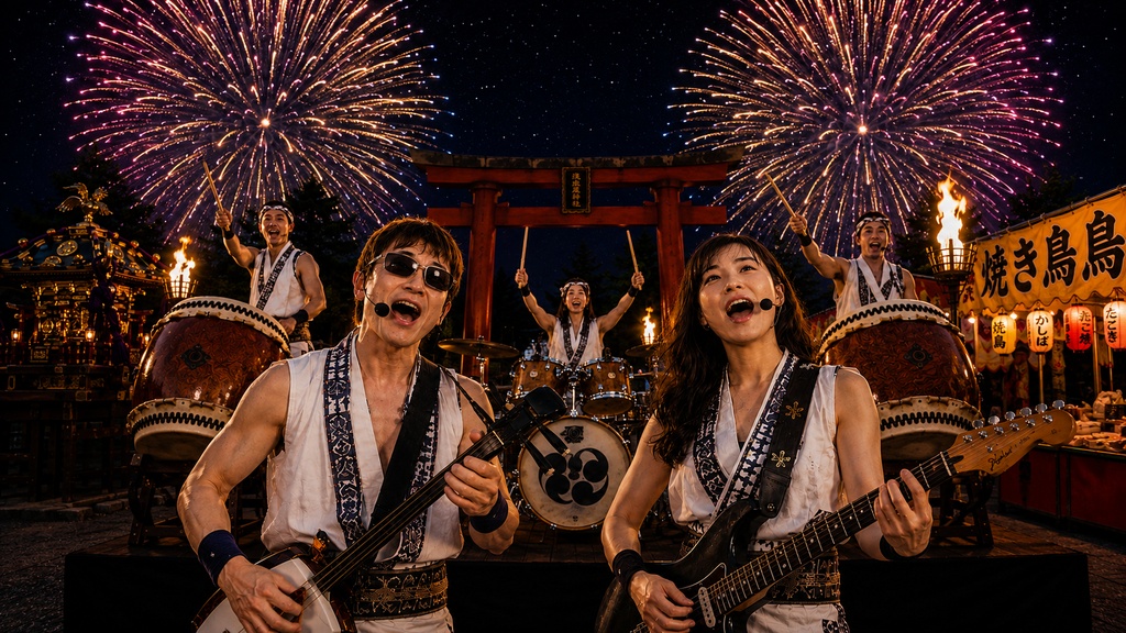 筋トレ夏祭り・御輿無双
