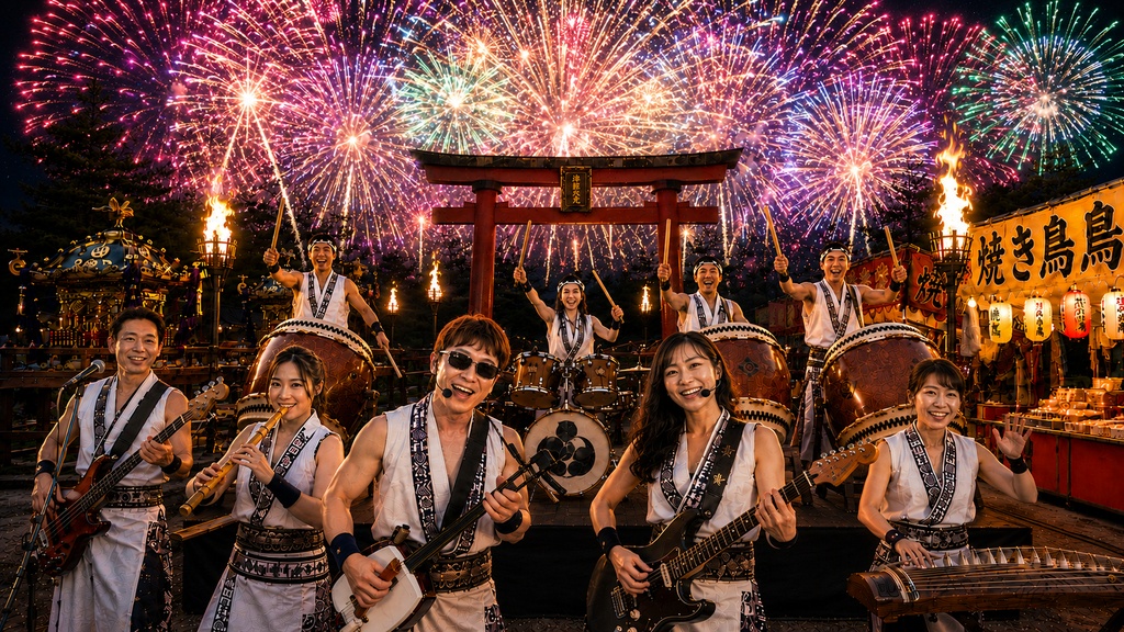 筋トレ夏祭り・御輿無双