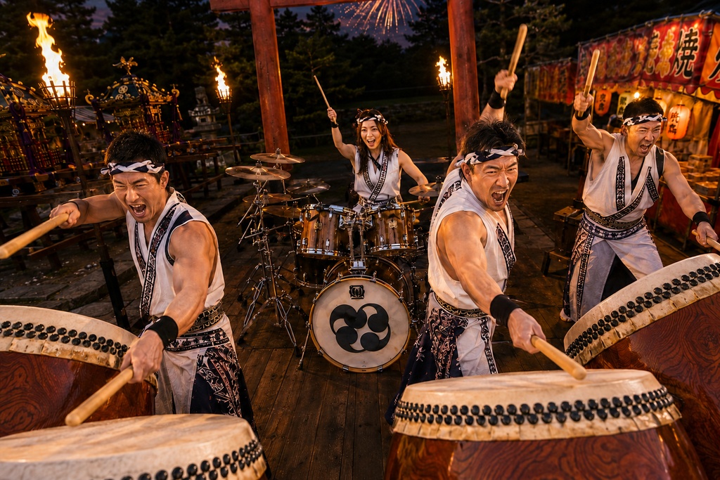 筋トレ夏祭り・御輿無双