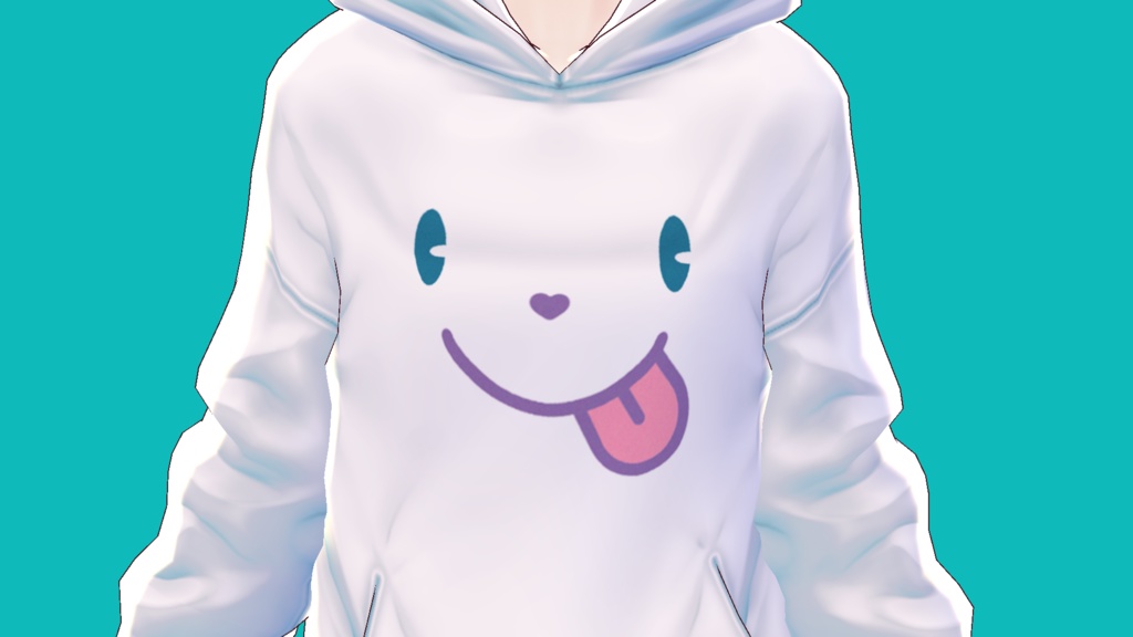 人造人間アリスクリュームちゃん VRoidパーカー