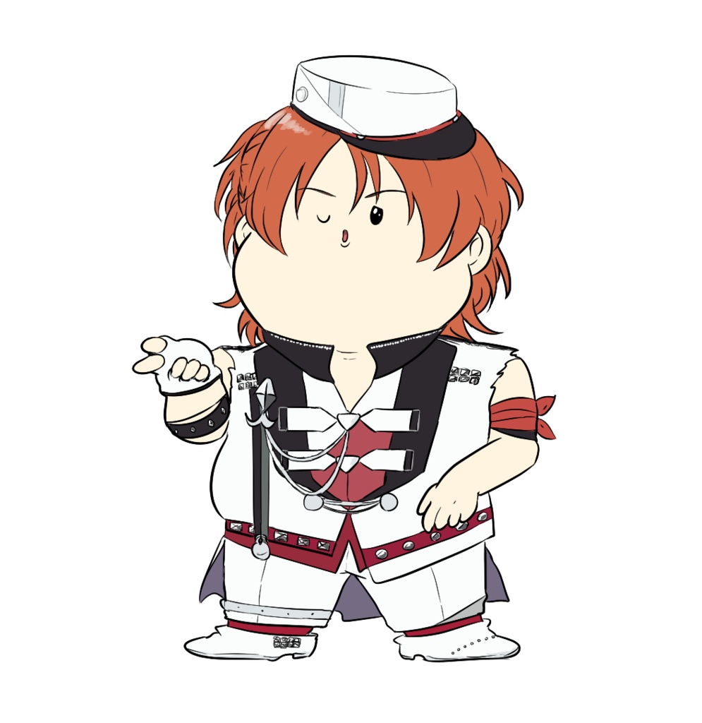 ぽちゃぽちゃアクリルキーホルダー[陽]