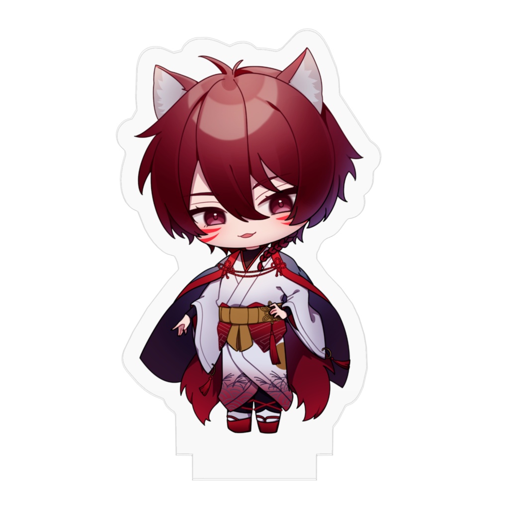 柊狐月 新衣装アクリルスタンド(過去の姿)