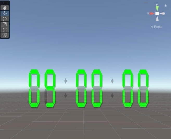 【VRChat】AkunDigitalClock【無料】