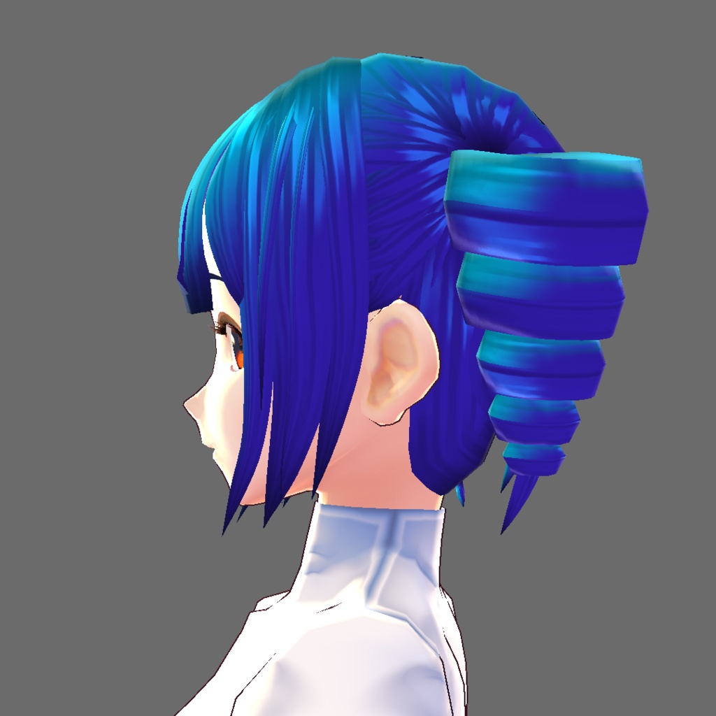 ドリルツインテ【VRoidStudioベータ版 ヘアプリセット】