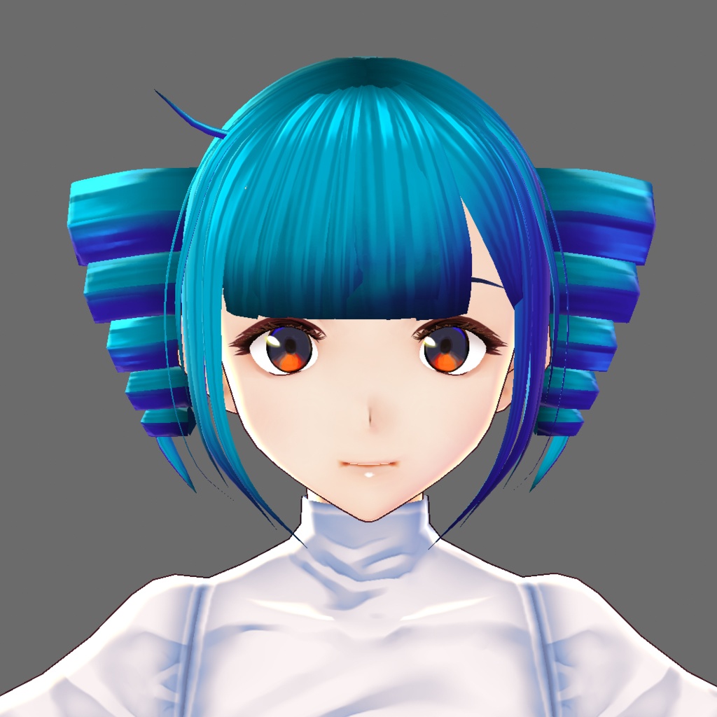 ドリルツインテ【VRoidStudioベータ版 ヘアプリセット】