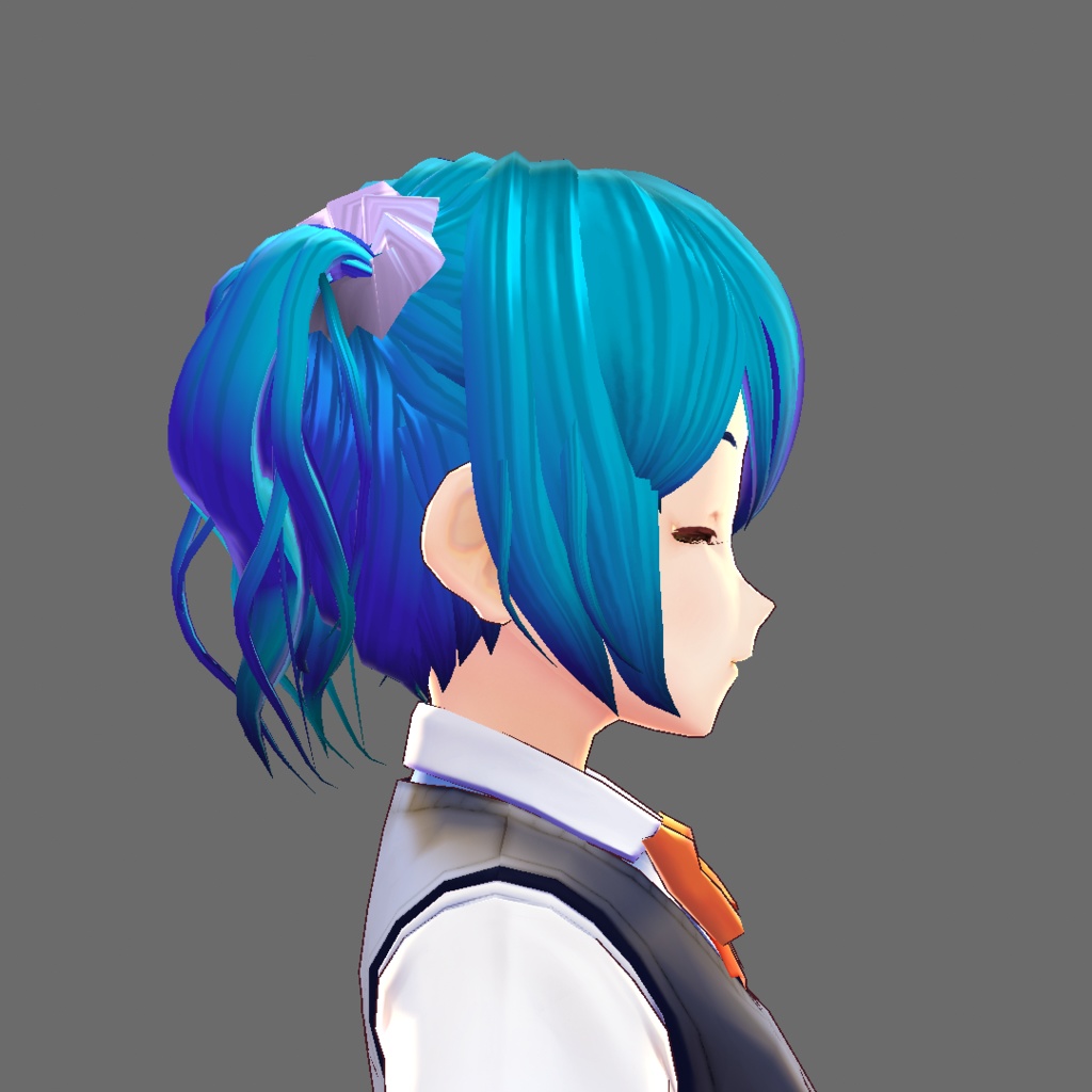 くしゅツインテ【VRoidStudioベータ版 ヘアプリセット】