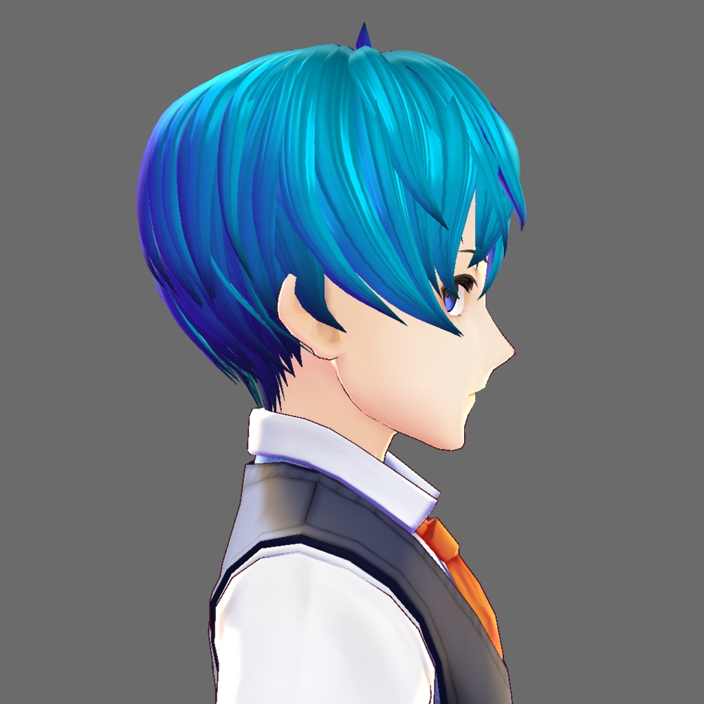 なんかショート!【VRoidStudioベータ版 ヘアプリセット】