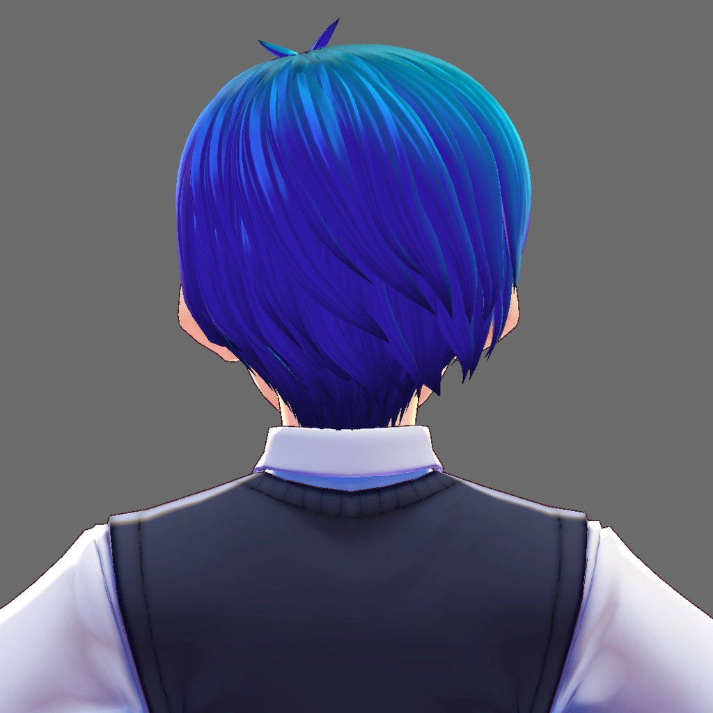 なんかショート!【VRoidStudioベータ版 ヘアプリセット】