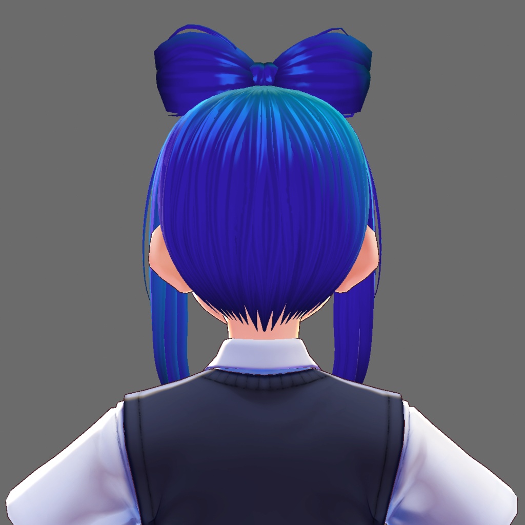 リボンアレンジ【VRoidStudioベータ版 ヘアプリセット】