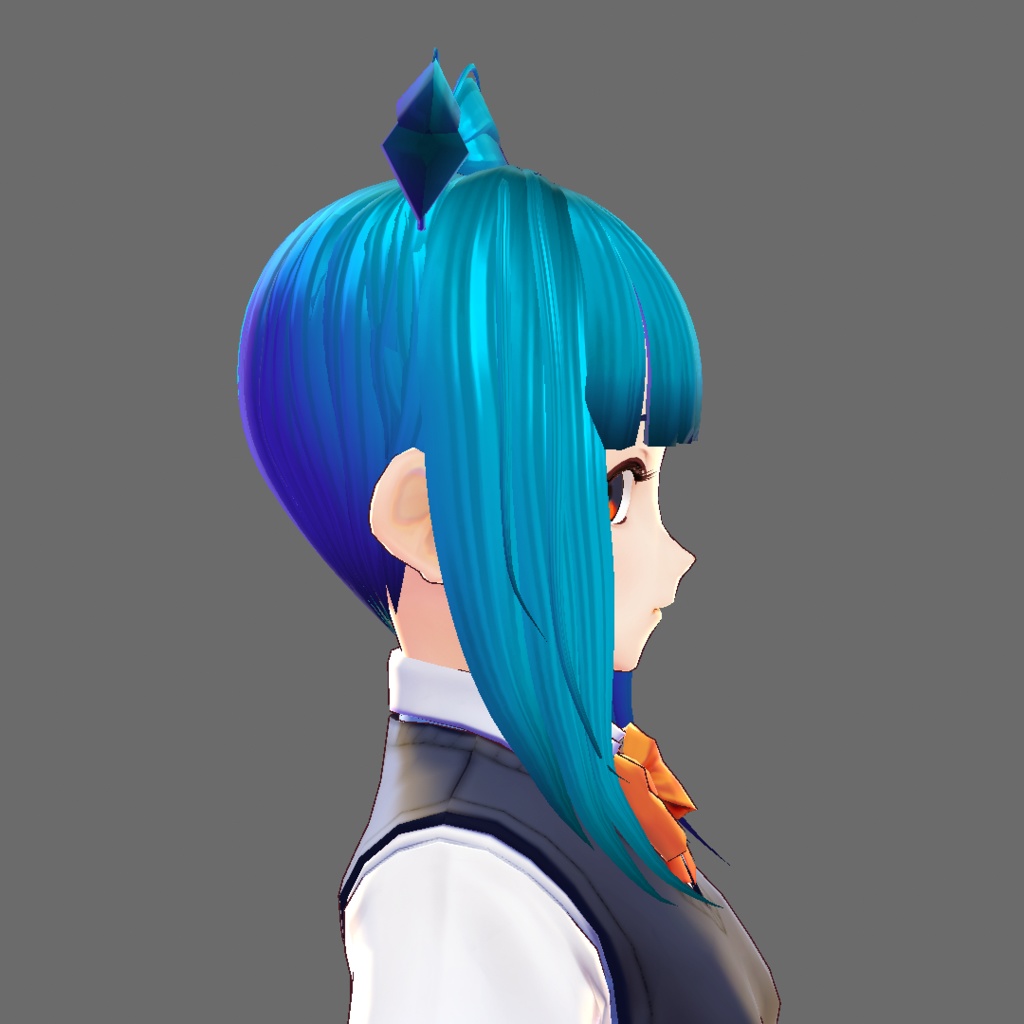 リボンアレンジ【VRoidStudioベータ版 ヘアプリセット】