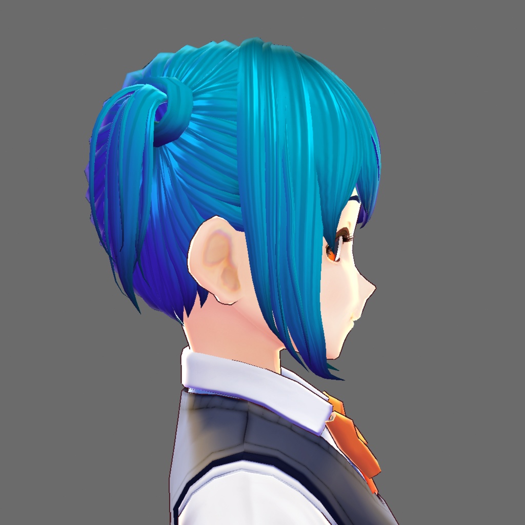 ぴょこツインテール【VRoidStudioベータ版 ヘアプリセット】