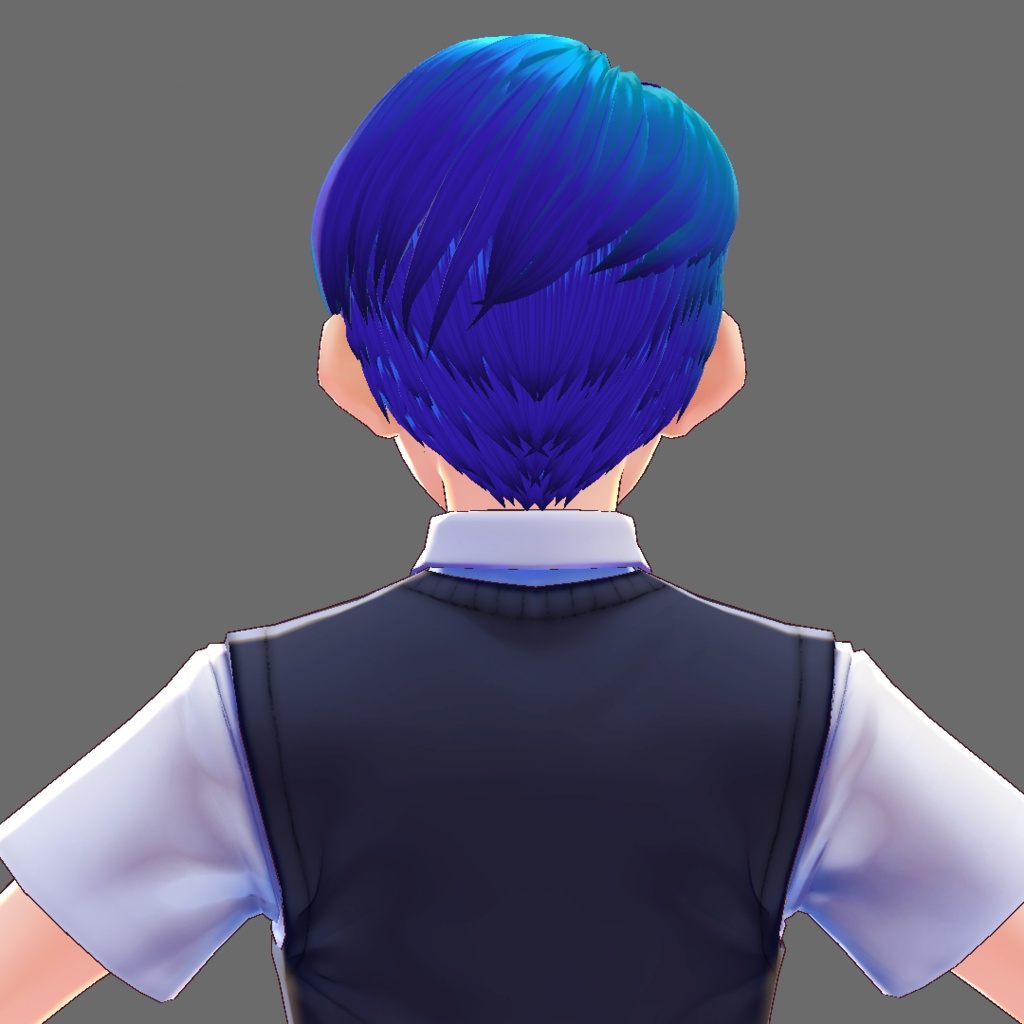 men's01【VRoidStudioベータ版 ヘアプリセット】