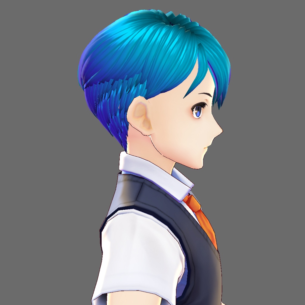 men's01【VRoidStudioベータ版 ヘアプリセット】