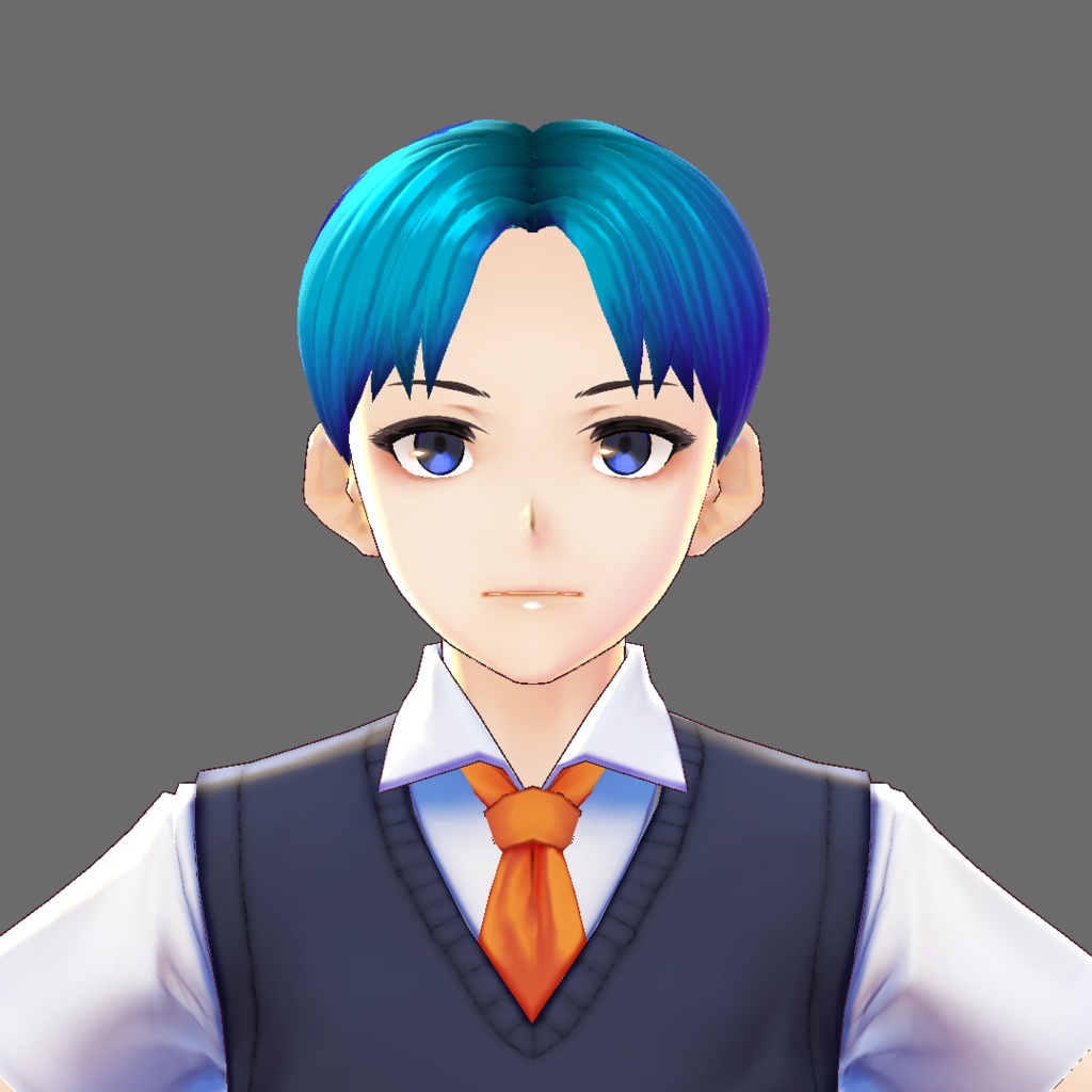 men's02【VRoidStudioベータ版 ヘアプリセット】