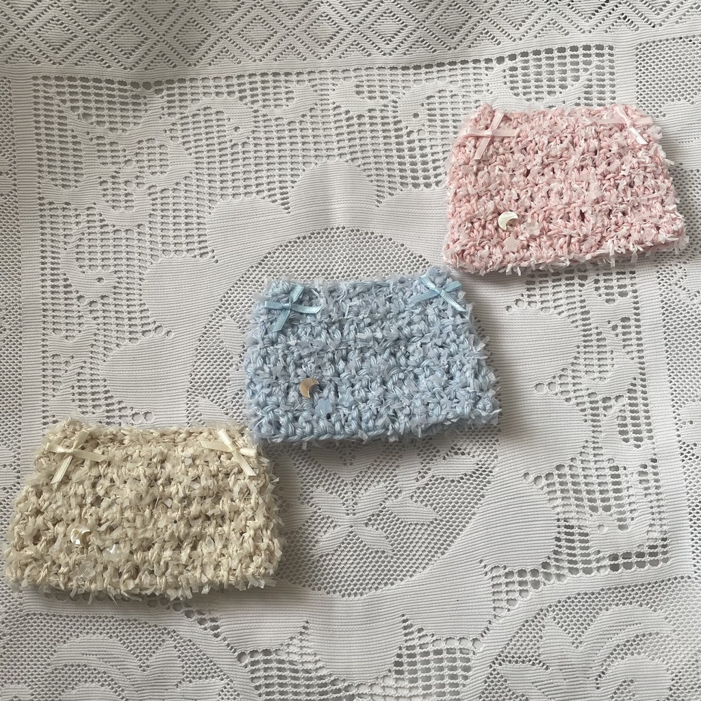 Ribbon like cat beanie🐈🎀