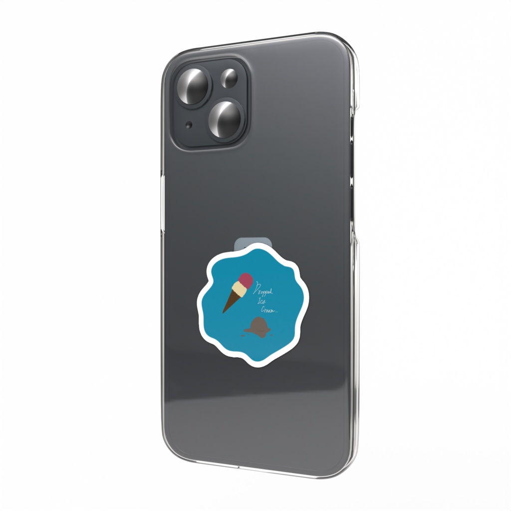 Dropped Ice Cream... ステッカー