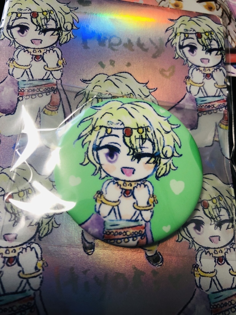 44mmマット缶バッジ