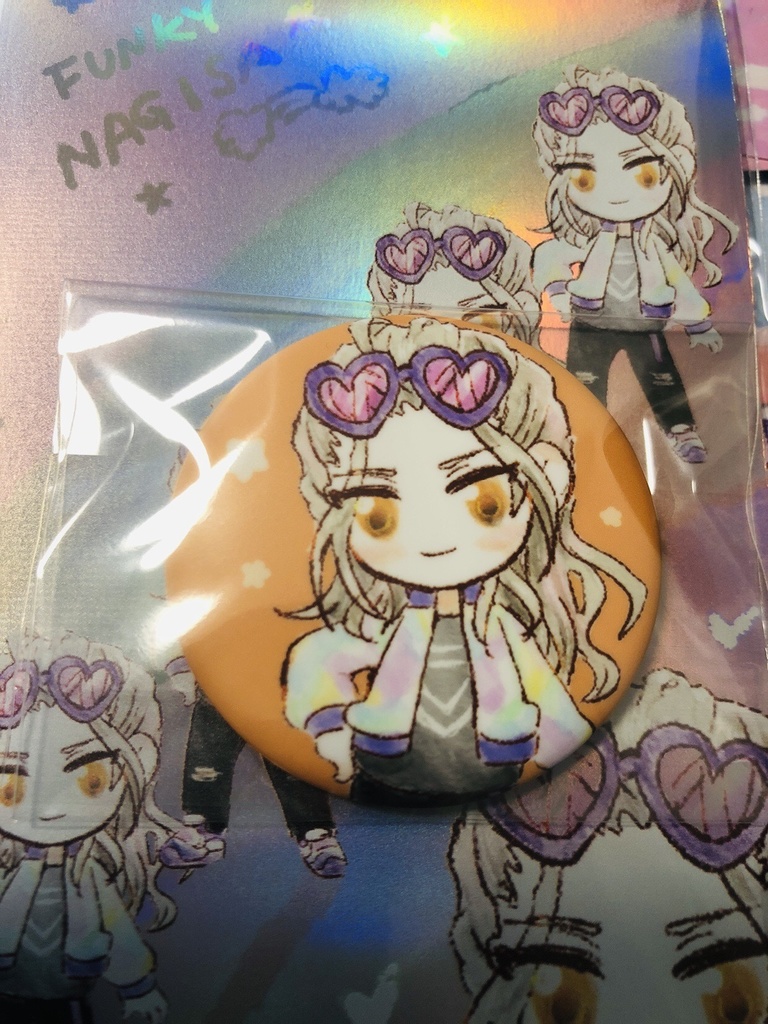 44mmマット缶バッジ