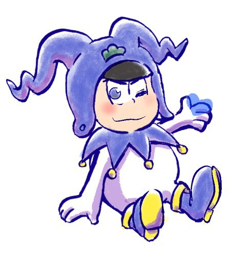 フロスト松 カラ松 アクリルキーホルダー