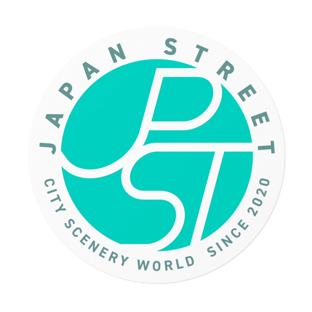 VRChatワールド「Japan Street」ロゴステッカー