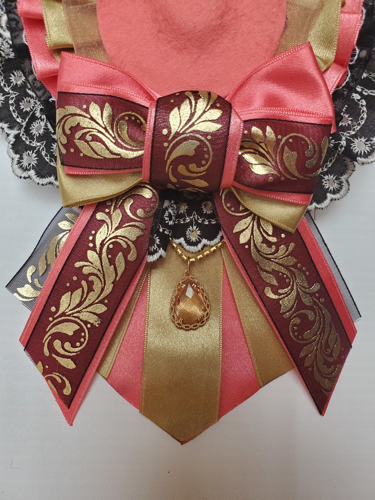 【送料込み】ロゼット イメージカラー:ピンク